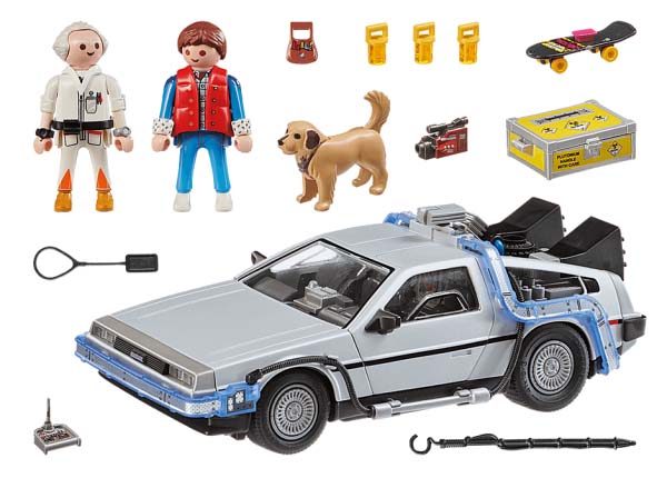 El Delorean de Regreso al futuro de Playmobil